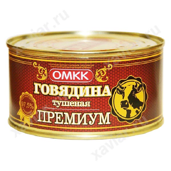 Говядина тушеная Премиум «Оршанский», 325 гр.
