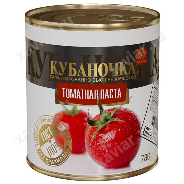 Томатная паста «Кубаночка», 780 гр.