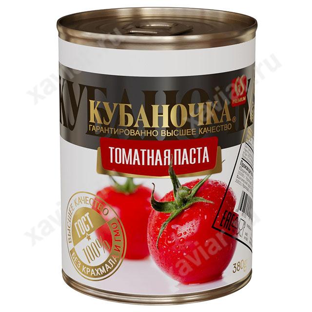 Томатная паста «Кубаночка», 380 гр.