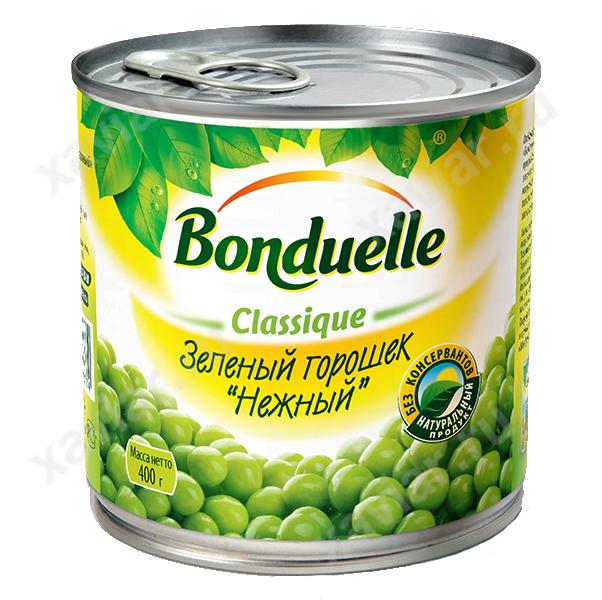 Горошек зеленый «Бондюэль», 400 гр.