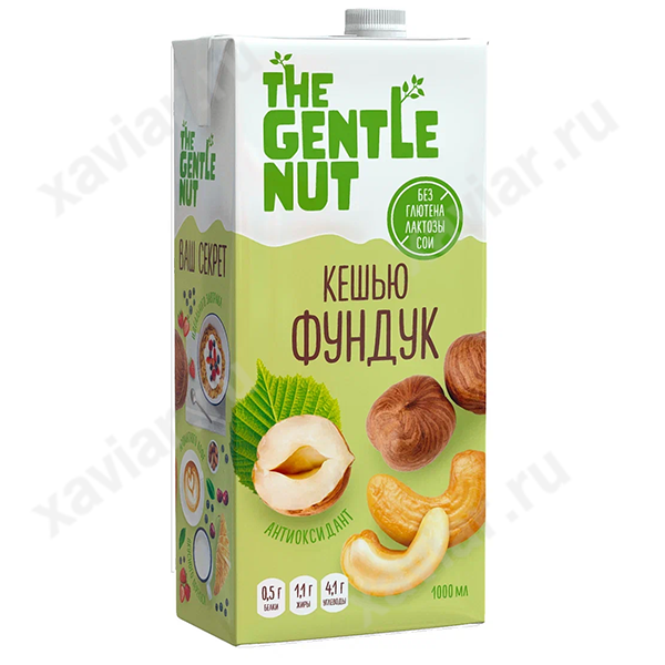 Напиток The Gentle Nut ореховый Кешью Фундук 1л
