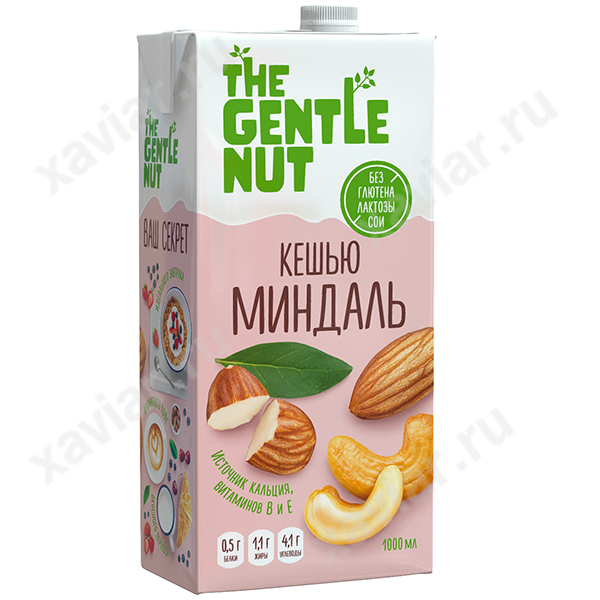 Напиток The Gentle Nut ореховый Кешью миндаль 1л