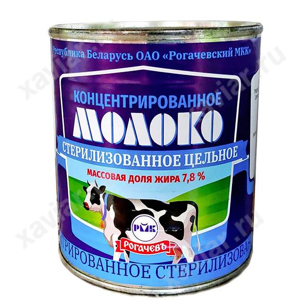 Молоко концентрированное 7.8% «Рогачевъ», 300 гр.